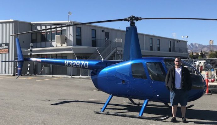 Justin Stillwell – HELICOPTER PILOT!